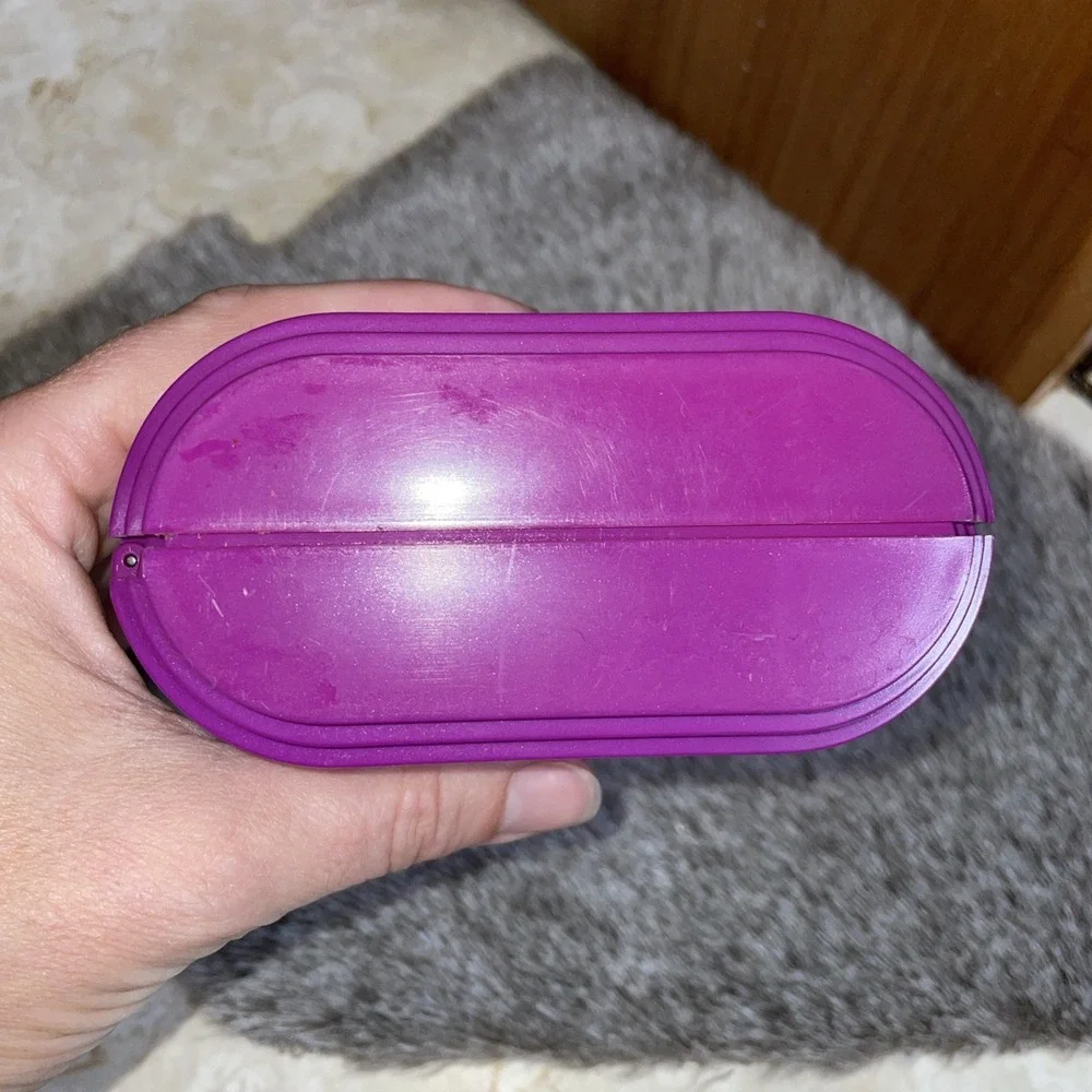 Vintage Purple Sassaby Cover Girl‎ Organizer Beauty Hair Things